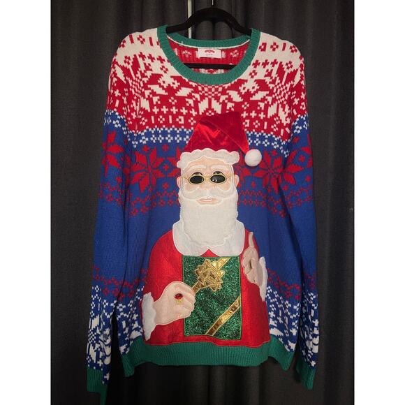 Ugly Christmas Sweater Xmas Size XL - Picture 1 of 3